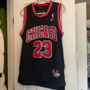 Black Nike Chicago Bulls Jordan Jersey Size S